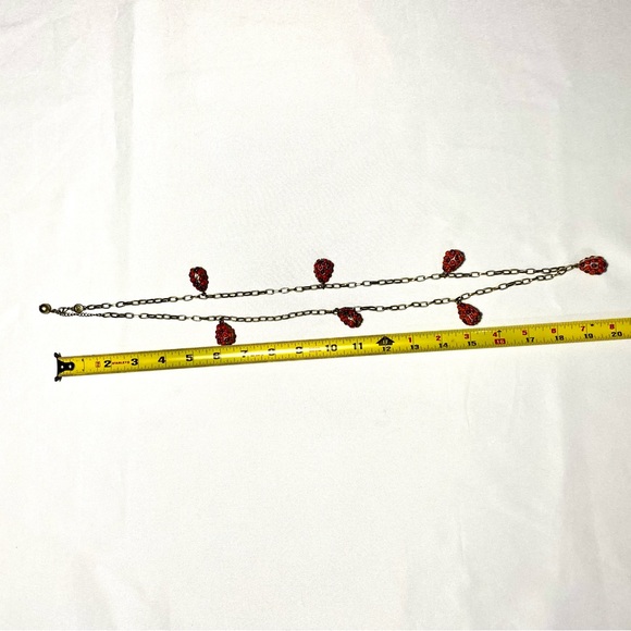 Liz Claiborne Necklace Two-tone Coral color - Picture 9 of 11